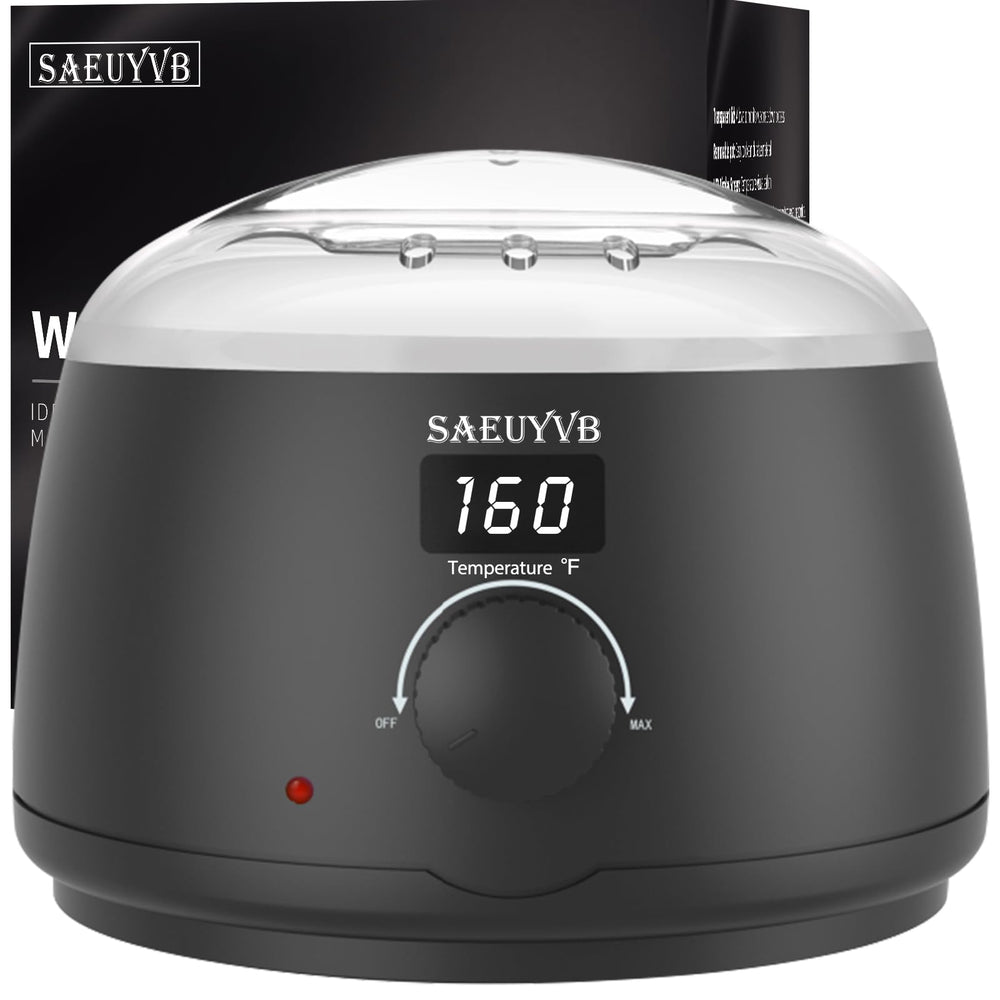 SAEUYVB professional wax warmer with digital display for precise temperature control