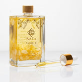 SAFA Vanille Oil bottle, premium organic moisturizer for face and body hydration