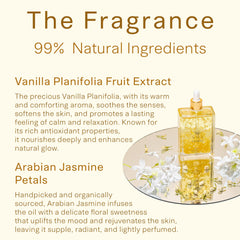 SAFA Vanille Oil jasmine petals hinting at a floral note for mood-boosting rituals