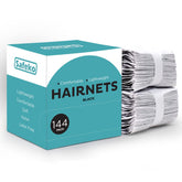 SAFEKO hair nets 144 pcs individually wrapped keep hair contained for busy shifts.