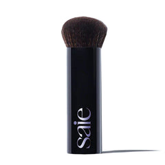 Saie The Big Liquid Foundation Brush dense-soft brush stroke for smooth blending