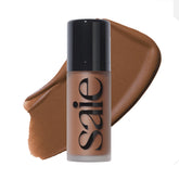 Saie Dew Bronze doe-foot applicator for precise bronzing and contour.