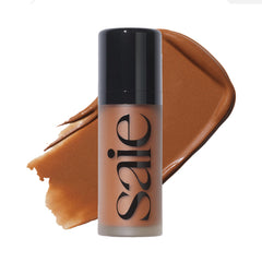 Saie Dew Bronze tube cap close-up for precise application