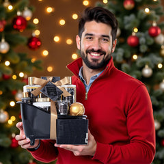 Saint Roy men's perfume, body lotion and candle delivering a relaxing evening scent