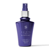 Saints & Sinners Velvet Divine leave-in bottle demonstrates instant manageability for all hair types