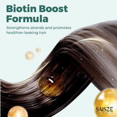 SAISZE rosemary-biotin bar conditioner-application shows smooth detangling.