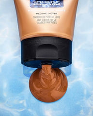 Sally Hansen Airbrush Legs swatch reveals natural tone and even coverage.