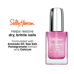 Sally Hansen Complete Care ingredients avocado oil highlight nourishing nails