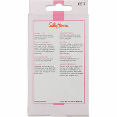 Sally Hansen Cuticle Massage Cream 3 Pack application demo demonstrates easy brushing and quick absorption