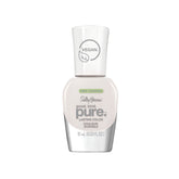 Sally Hansen Good. Kind. Pure Nail Polish bottle in White Tea shade for creamy white manicure.