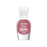 Sally Hansen Good.Kind.Pure Pink Sapphire bottle shows vegan color for clean beauty.