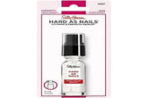 Sally Hansen Hard As Nails Serum bottle shows vitamin-powered conditioning for nails.