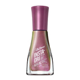 Sally Hansen Insta-Dri Galactic bottle close-up with iridescent finish and quick-dry promise.