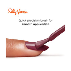 Sally Hansen Miracle Gel: aplicación en dos pasos para manicura rápida.