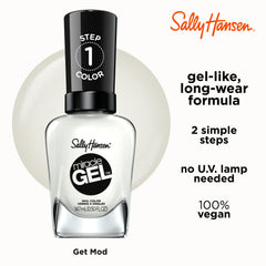 Sally Hansen Miracle Gel Get Mod close-up highlights glossy, durable finish