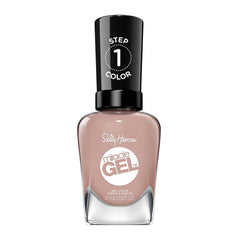 Sally Hansen Miracle Gel opaque Love at First Flight swatch with glossy gel-like finish.