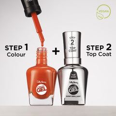 Sally Hansen Miracle Gel Street Flair topcoat delivering salon level shine