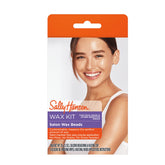 Sally Hansen Salon Wax Beads Kit set up for face and bikini waxing at home.