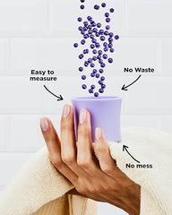 Sally Hansen wax applicator spoon ready for precise, customizable dosage.