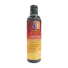 SalonPro 30 Sec Moroccan Argan Oil Weave Wrap Dark easy application for protective hair care.