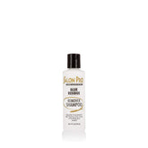 SalonPro Glue Residue Remover Shampoo bottle front offering a thorough cleanse for natural shine