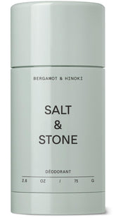 Salt & Stone aluminum-free deodorant bottle shows clear protection.
