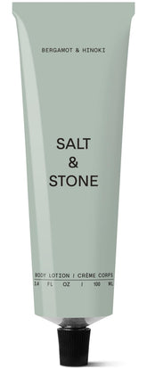 Salt & Stone Bergamot Hinoki pump bottle aids quick hydration for daily use