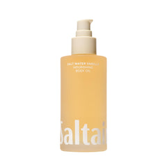 Saltair Body Oil pump bottle for luxurious post-shower hydration.