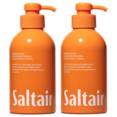 Saltair Exotic Pulp bottle pump 2-pack for convenient, moisturizing daily cleansing.