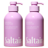 Saltair Island Orchid bottle with pump for a hydrating cleanse.