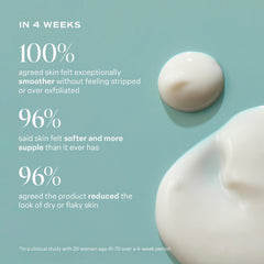 Saltair KP Body Milk ingredients highlight pear enzymes for gentle resurfacing.