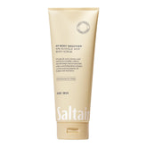 Saltair KP Body Scrub bottle pour for easy, mess-free application.