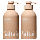 Saltair Santal Bloom bottle front with moisturizing gel for daily use