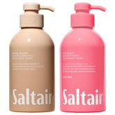 Saltair Santal Bloom bottle-pump delivers rich cleansing for daily use.