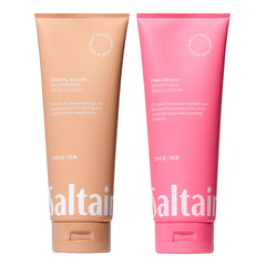 Saltair Santal Bloom tub closeup shows rich hydration