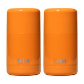 Saltair Skincare Deodorant Exotic Pulp stick demonstrates long-lasting odor control with a tropical scent.