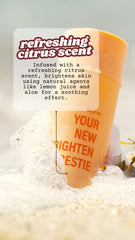 salt.xo vitamin c shower gel close-up texture shows velvety gel for multi-use cleansing