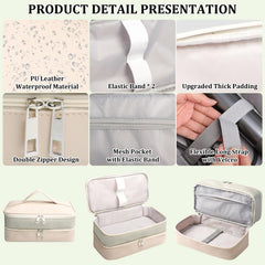 Sambois travel case dimensions demonstrate generous space in a compact frame