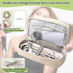 Sambois travel case waterproof outer layer protects contents from moisture and dust