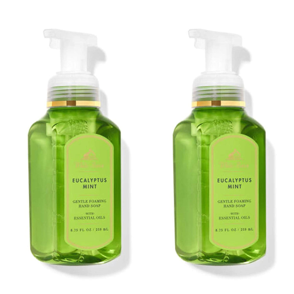Sameriver Eucalyptus Mint hand soap bottle delivering refreshing foam and clean, soft hands.