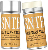Samnyte Hair Wax Stick 2pcs packaging shows fragrance-free vegan styling
