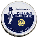 Sam's Natural Mackenzie's Fisherman Hand Salve tin protects dry hands on the go