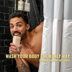 San Francisco Soap Company Man Bar Musk Sandalwood revitalizes your routine.