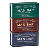 San Francisco Soap Company Man Bar Silver Sage Bergamot for refreshing cleansing.