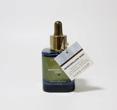 Sand + Fog Marshmallow Skies dropper with gold cap enables precise applications at pulse points