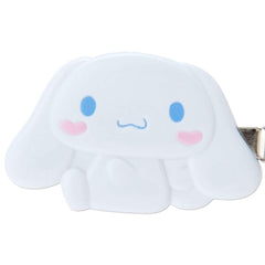SANRIO Cinnamoroll bangs clip set of 2 with right and left facing design.
