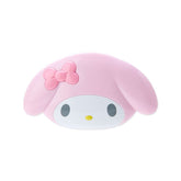 Sanrio My Melody face mirror in pink for quick on-the-go touch-ups.