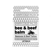 Santa Cruz Paleo Bee & Beef Balm pack shows four lip balms for on-the-go moisture.