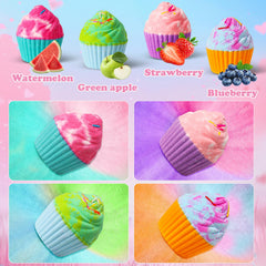 Santrela bath bombs strawberry scent — sweet dream aroma helps kids unwind.