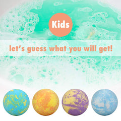 Santrela bath bombs with 12 fruit scents for playful, fragrance-rich baths.